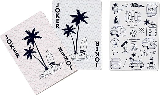 Puckator Explore More Volkswagen VW T1 Camper Bus Standard Playing Card Deck