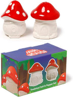 Fairy Toadstool House Ceramic Salt and Pepper Set