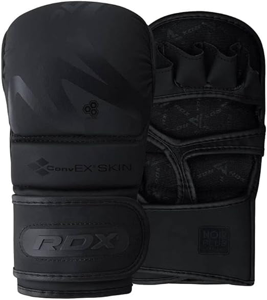 RDX Grappling Gloves Shooter T-15 Matte Black-XL