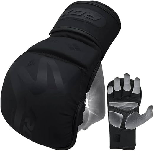 RDX Grappling Gloves Shooter T-15 Matte Black-XL