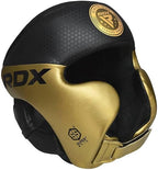 RDX Head Guard Mark Pro Training Tri Lira 1 Golden-S