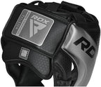 RDX Head Guard Mark Pro Training Tri Lira 1 Silver-S