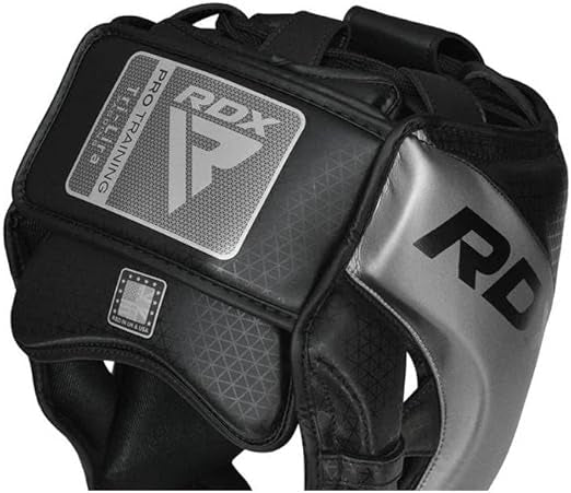 RDX Head Guard Mark Pro Training Tri Lira 1 Silver-S