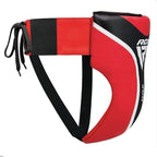 RDX Groin Guard Aura Plus T17 Red Black Large