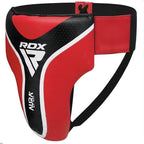 RDX Groin Guard Aura Plus T17 Red Black Large
