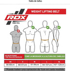 RDX Weight Lifting Belt Eva Curve RX4 Black-XL