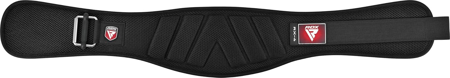 RDX Weight Lifting Belt Eva Curve RX4 Black-XL