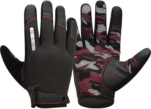 RDX Gym Training Gloves T2 Full Red-S