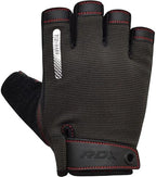 RDX Gym Training Gloves T2 Half Red-L