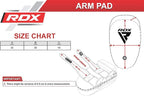 RDX Thai Pads - Maya Hide Leather, Tri-Layer Padding (Black/White)