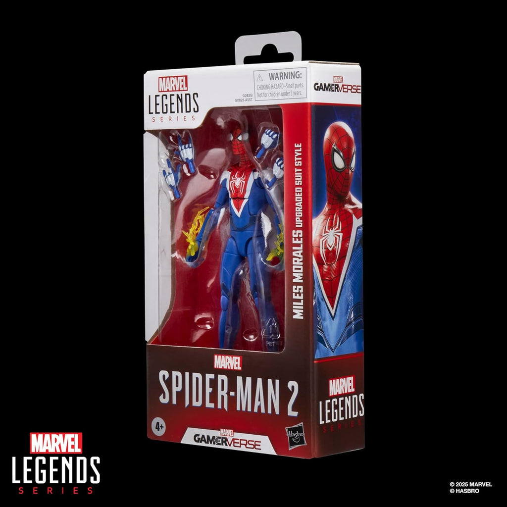 Hasbro Spider-Man Marvel Legends Series Gamerverse Miles Morales Upgraded Suit Style Action Figure