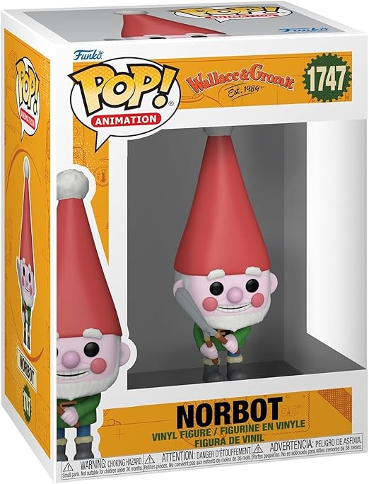 Funko POP! Movies: Wallace & Gromit - Norbot #1747