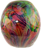 Puckator Rainbow Marble Effect Skull Ornament
