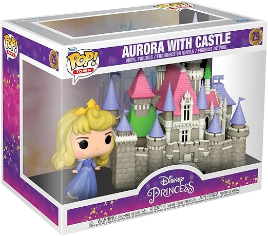 Funko POP! Town: Ultimate Princess - Princess Aurora With Castle #29