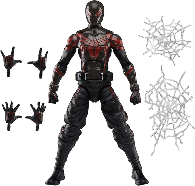 Hasbro Spider-Man Marvel Legends Series Gamerverse Miles Morales Brooklyn 2099 Suit Action Figure