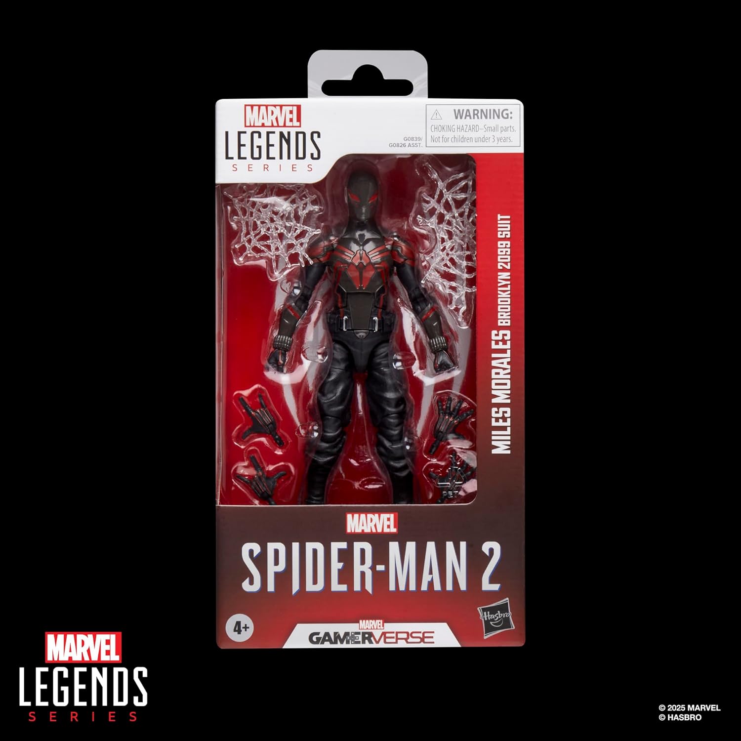 Hasbro Spider-Man Marvel Legends Series Gamerverse Miles Morales Brooklyn 2099 Suit Action Figure