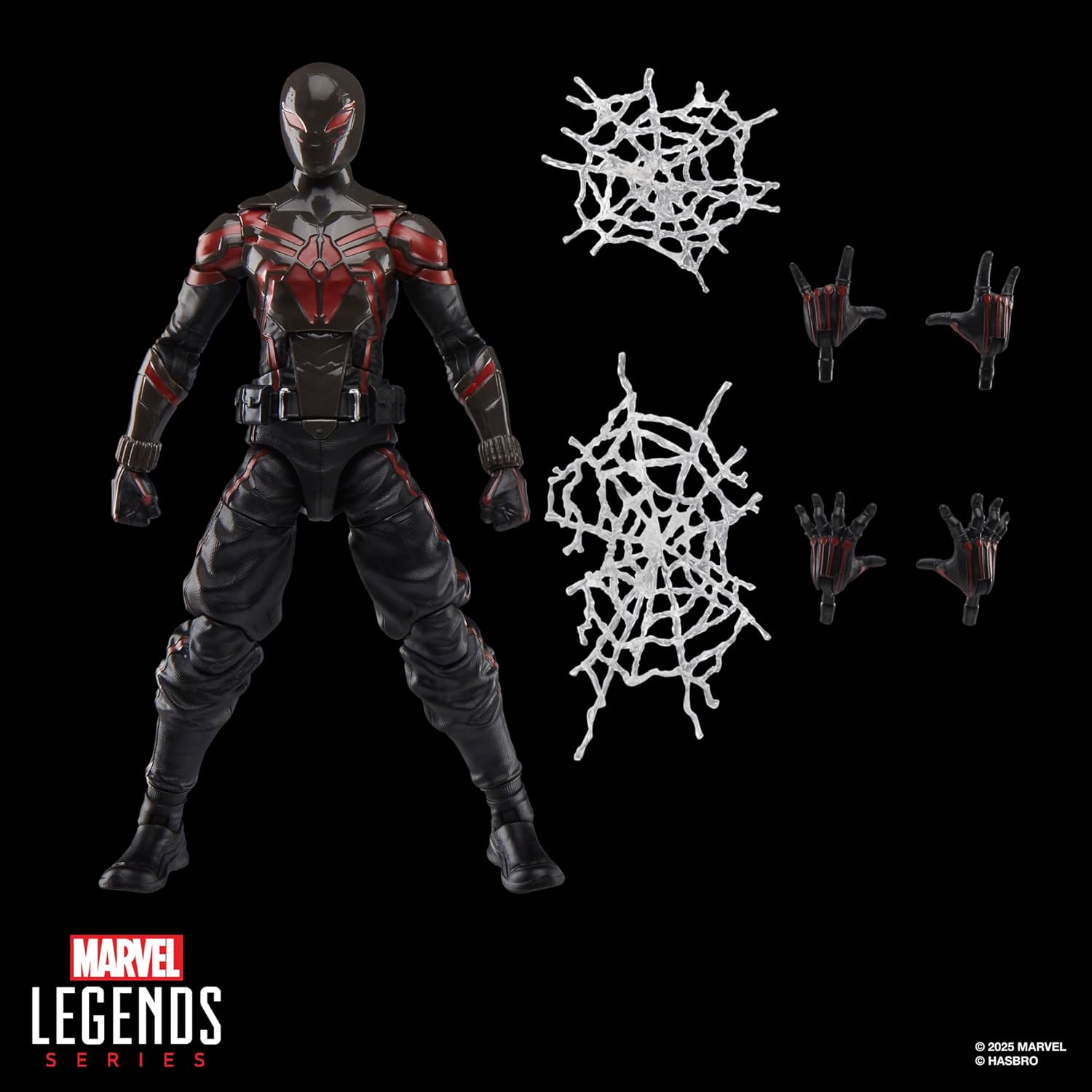 Hasbro Spider-Man Marvel Legends Series Gamerverse Miles Morales Brooklyn 2099 Suit Action Figure