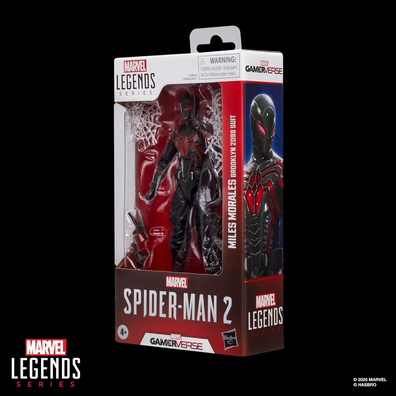Hasbro Spider-Man Marvel Legends Series Gamerverse Miles Morales Brooklyn 2099 Suit Action Figure
