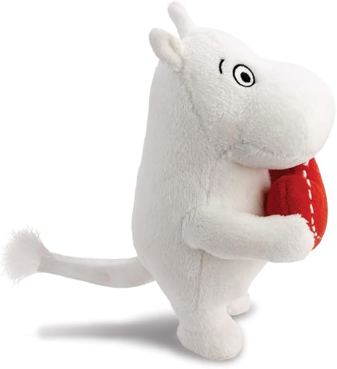Aurora Moomin Standing with Heart 6.5In Soft Toy