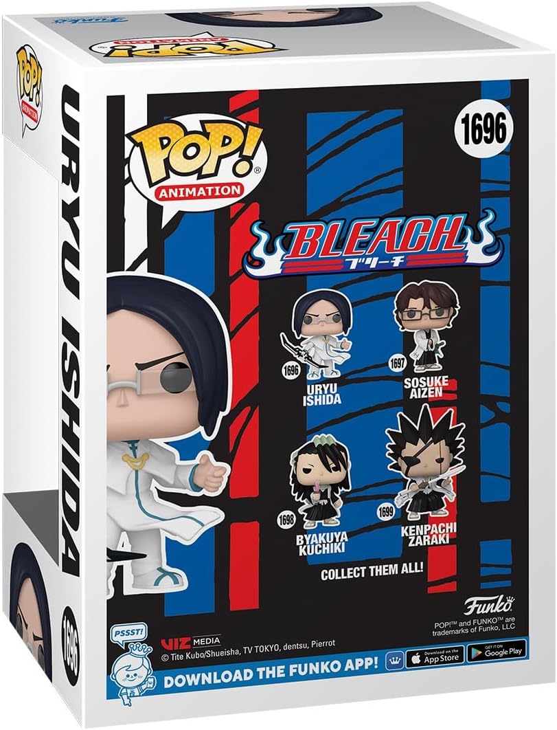 Funko POP! Animation: BLEACH - Uryu Ishida - 1/6 Odds for Rare Chase Variant #1696