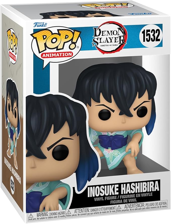 Funko POP! Animation: Demon Slayer - Inosuke Hashibira - (Kimono) #1532
