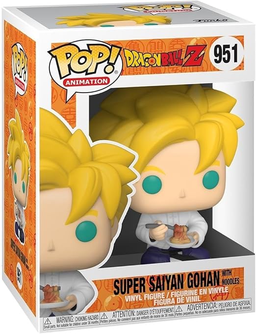 Funko Pop! Animation: DBZ S9- SS Gohan With Noodles #951
