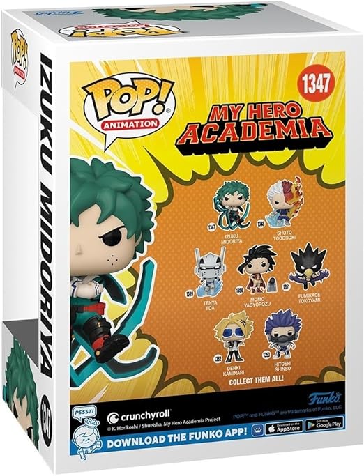 Funko POP! Animation: My Hero Academia - Izuku Midoriya - Deku - (Black Whip) #1347