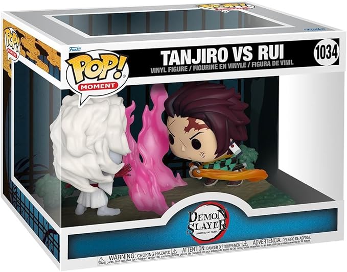 Funko POP! Moment: Demon Slayer - Tanjiro Kamado Vs. Rui #1034