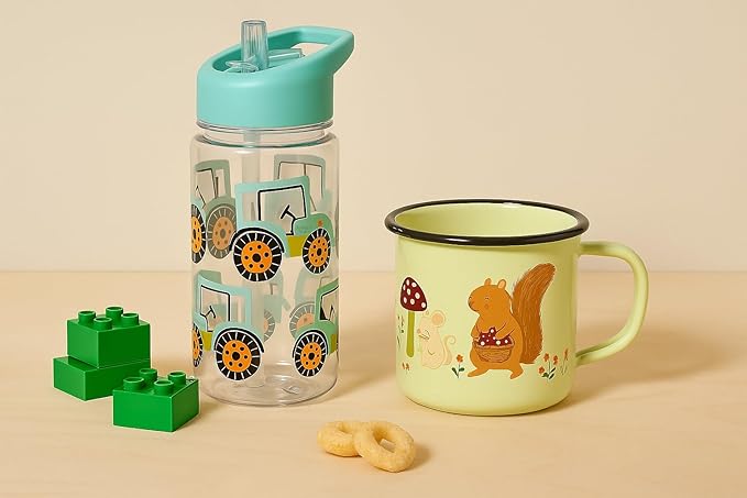 Sass & Belle Drink Up Tractor Water Bottle 400ml