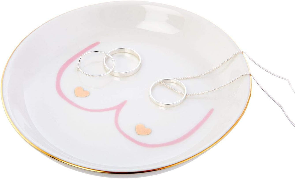 Sass & Belle Girl Power Boobies Trinket Dish