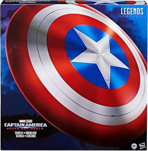 Hasbro Marvel Legends Series Captain America Shield Adult Roleplay Item