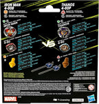 Beyblade X Marvel Collab Iron Man 4-80B vs. Thanos 4-60B Multipack Set