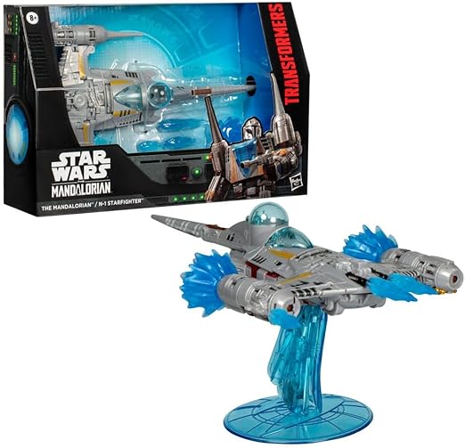 Hasbro Transformers Collaborative Star Wars: The Mandalorian N-1 Starfighter Action Figure
