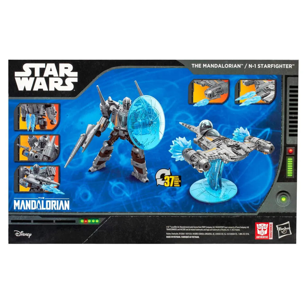 Hasbro Transformers Collaborative Star Wars: The Mandalorian N-1 Starfighter Action Figure