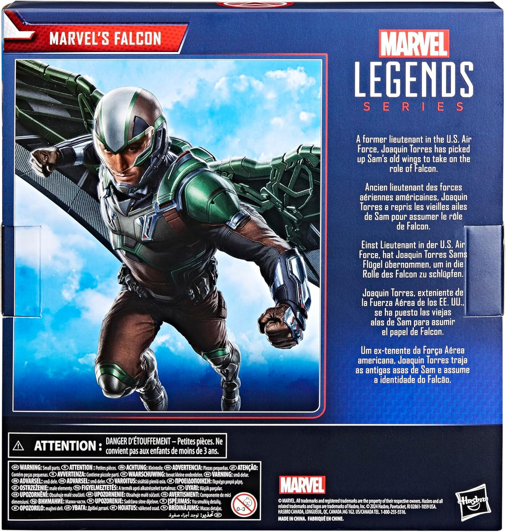 Hasbro Marvel Legends Series Falcon, Captain America: Brave New World Deluxe 15-cm Action Figure