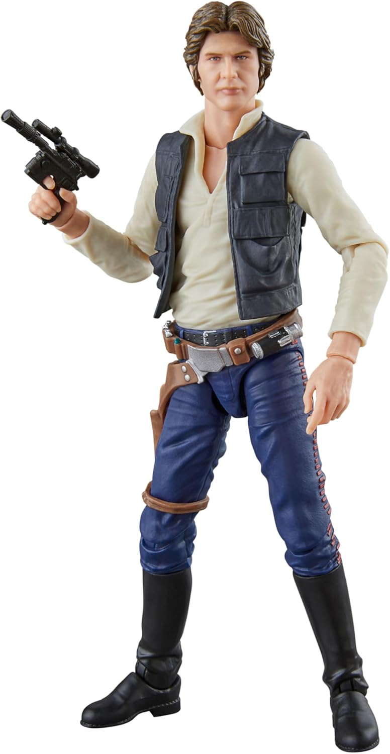 Hasbro Star Wars The Black Series Han Solo, A New Hope Premium Collectible 15-cm Action Figure