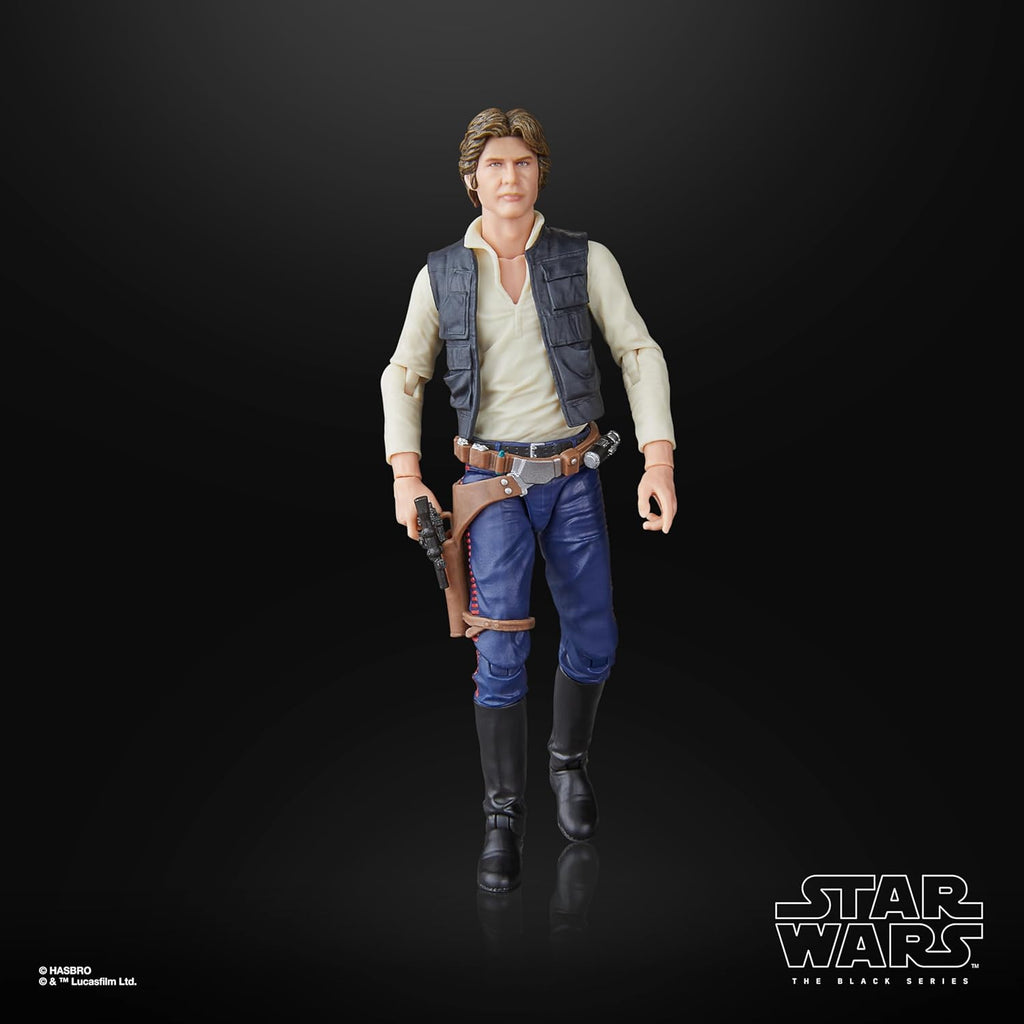 Hasbro Star Wars The Black Series Han Solo, A New Hope Premium Collectible 15-cm Action Figure