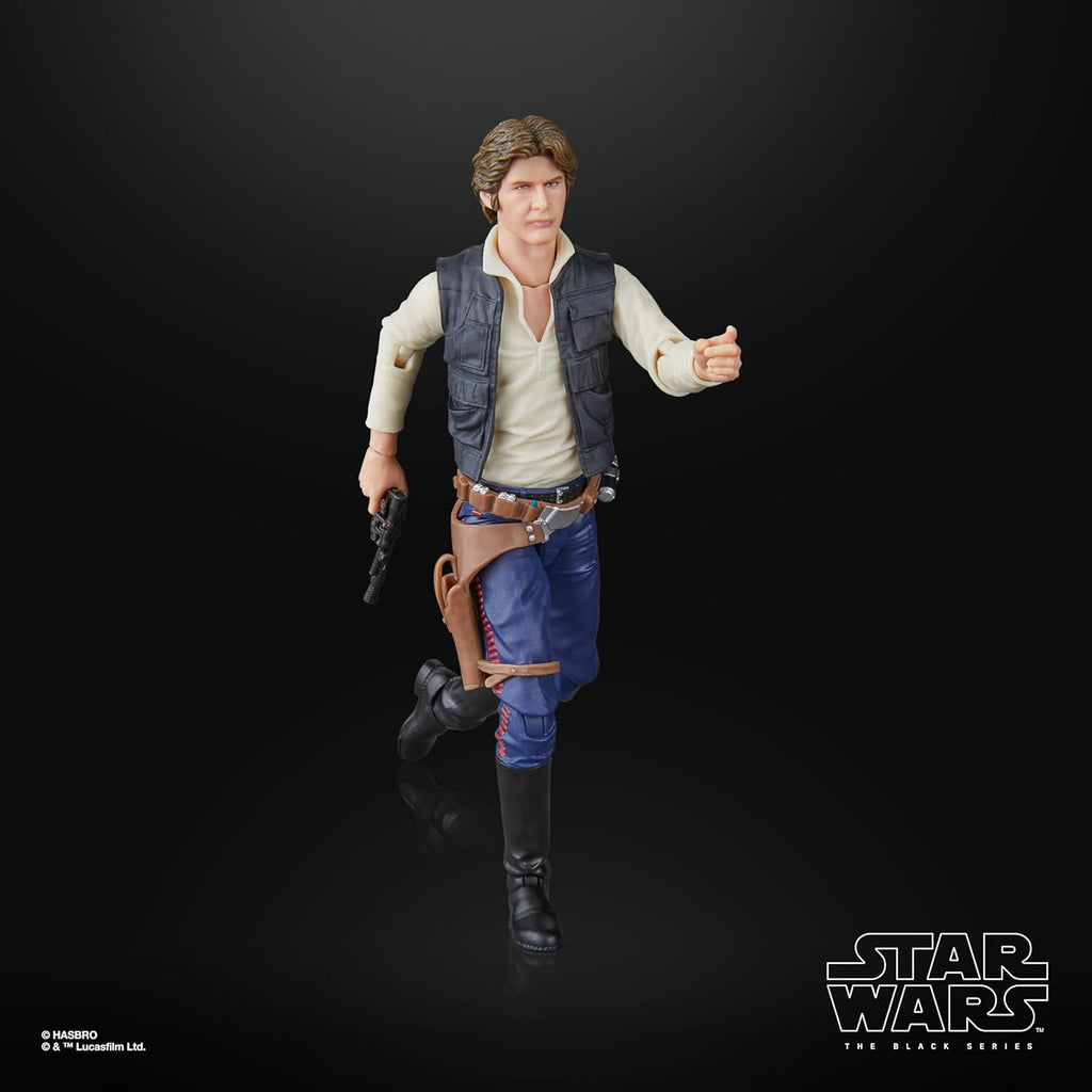 Hasbro Star Wars The Black Series Han Solo, A New Hope Premium Collectible 15-cm Action Figure