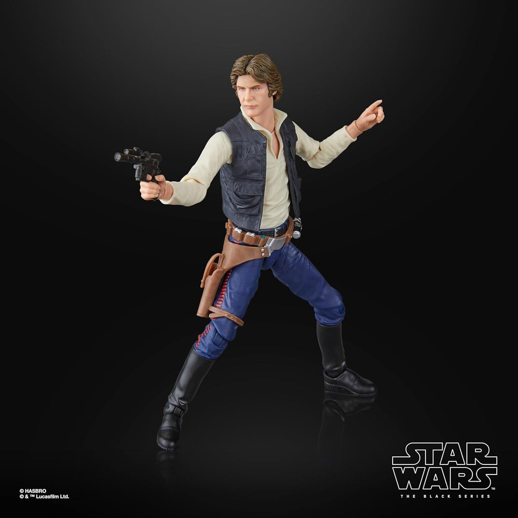 Hasbro Star Wars The Black Series Han Solo, A New Hope Premium Collectible 15-cm Action Figure