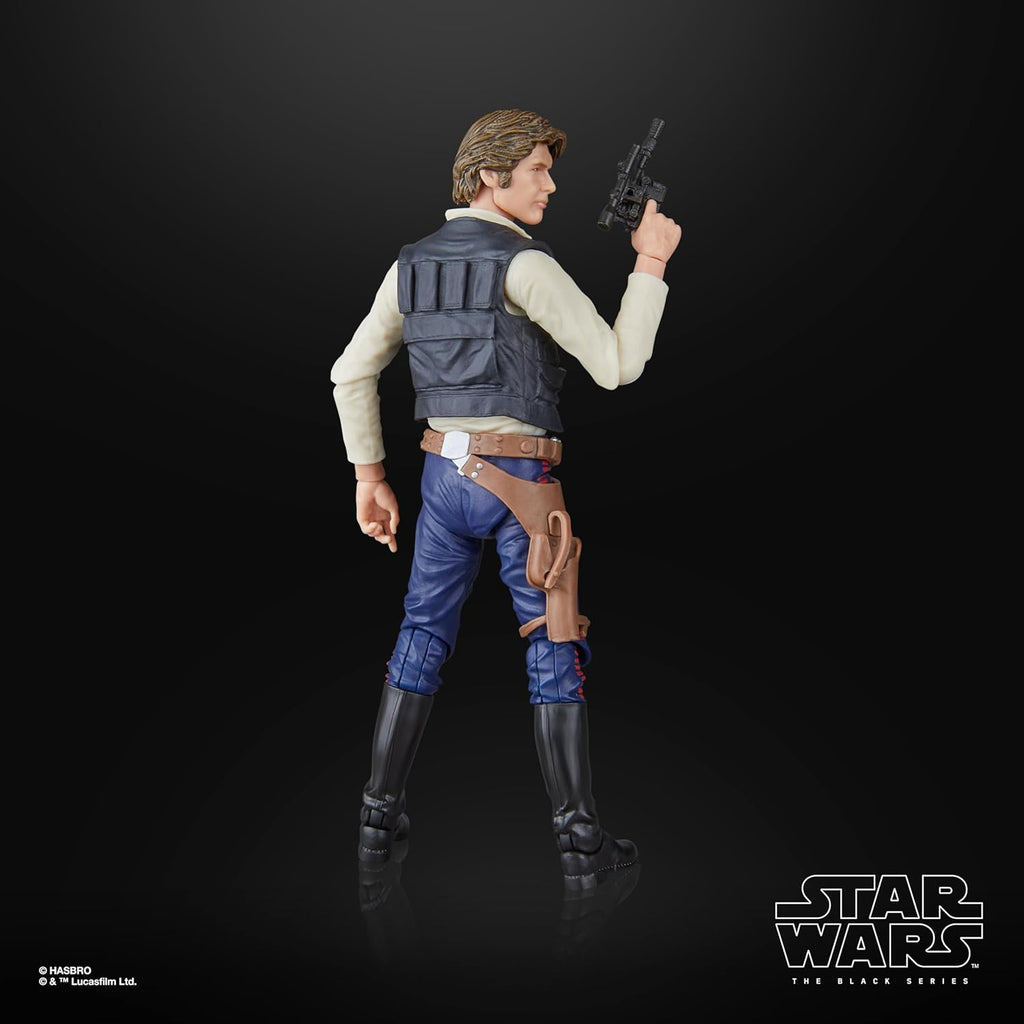 Hasbro Star Wars The Black Series Han Solo, A New Hope Premium Collectible 15-cm Action Figure