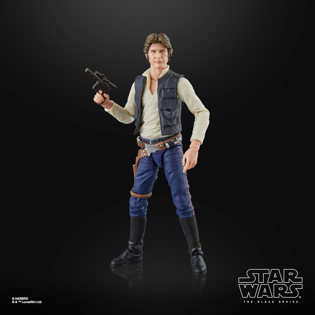 Hasbro Star Wars The Black Series Han Solo, A New Hope Premium Collectible 15-cm Action Figure