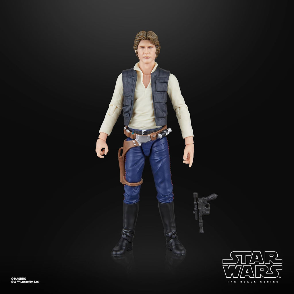 Hasbro Star Wars The Black Series Han Solo, A New Hope Premium Collectible 15-cm Action Figure