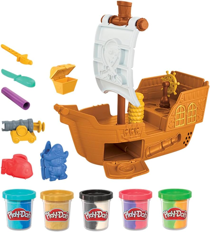 Hasbro Play-Doh Pirate Adventure Ship Playset