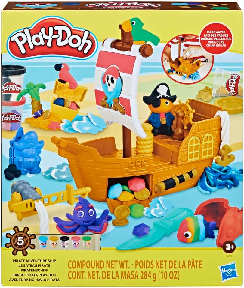 Hasbro Play-Doh Pirate Adventure Ship Playset
