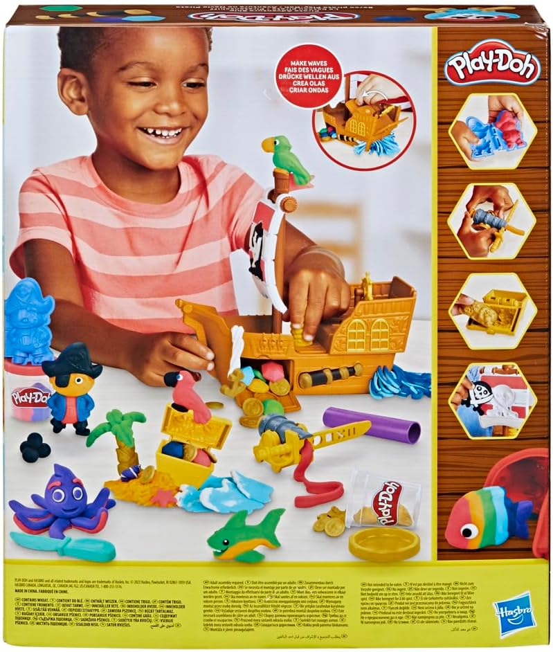 Hasbro Play-Doh Pirate Adventure Ship Playset