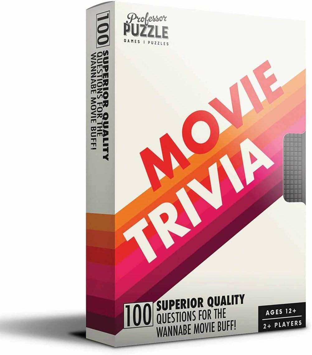 Professor Puzzle Movie Trivia Party Game