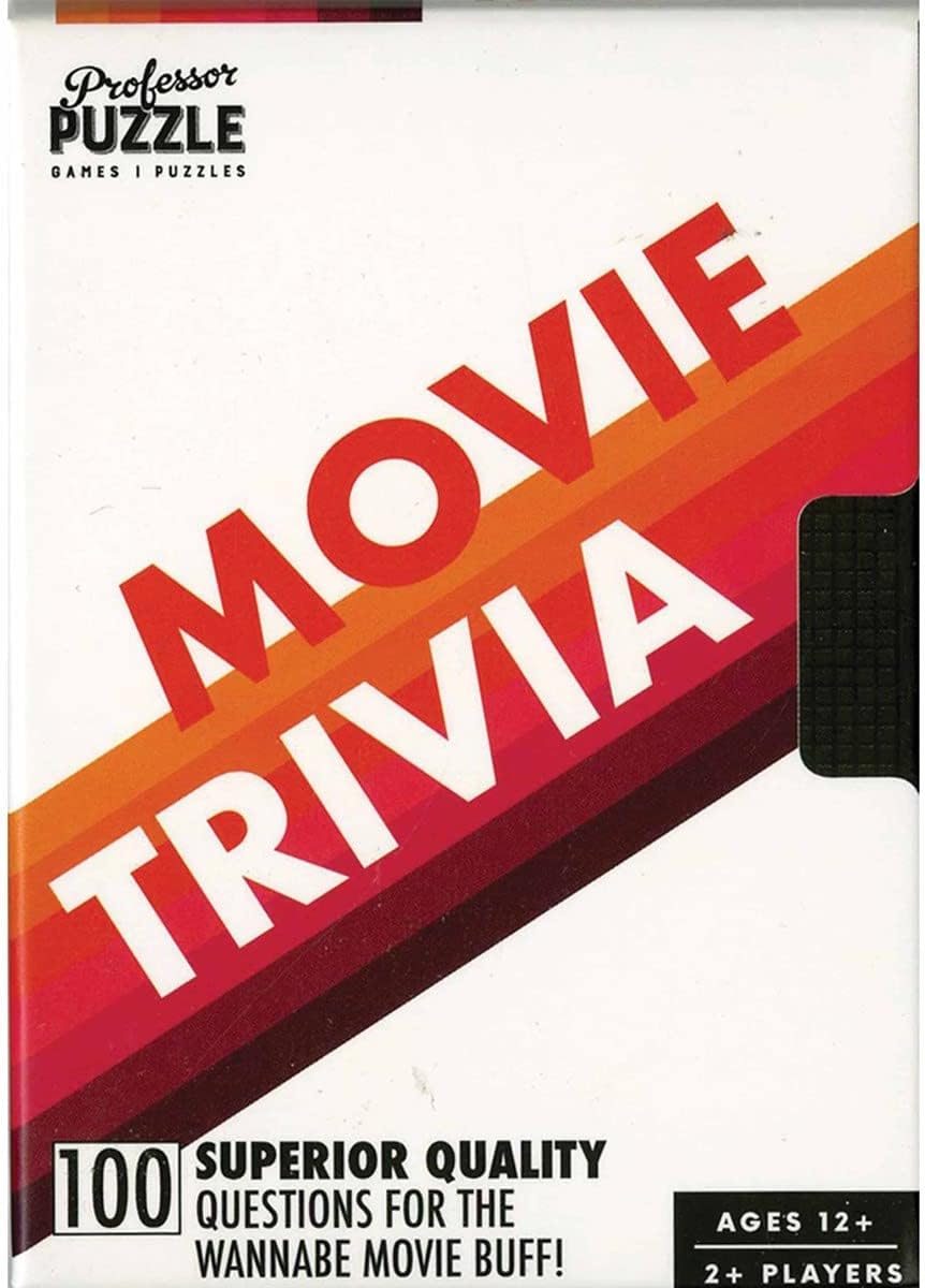 Professor Puzzle Movie Trivia Party Game