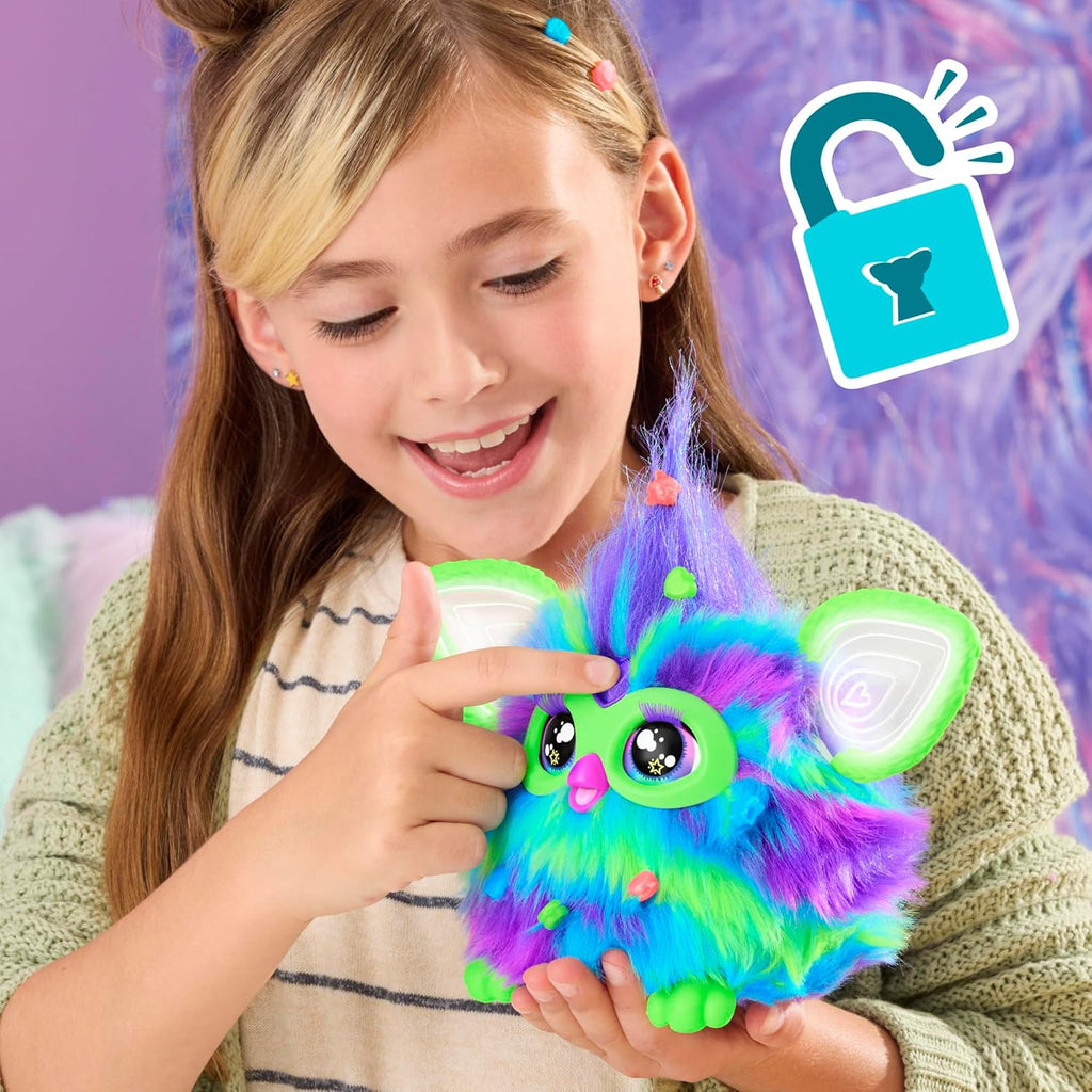 Hasbro Furby Galaxy Glow in the Dark Interactive Plush Toy