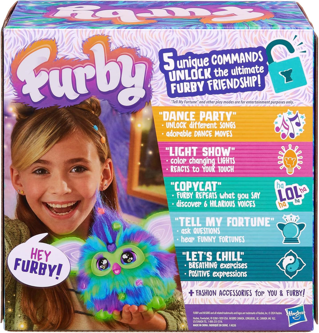 Hasbro Furby Galaxy Glow in the Dark Interactive Plush Toy