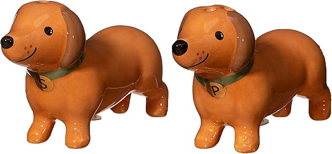 Sass & Belle Dachshund Salt and Pepper Set